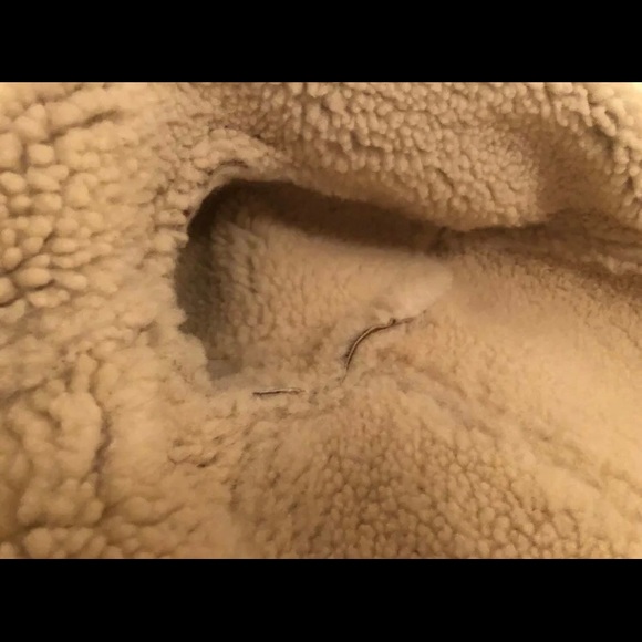 All Saints Farley Shearling Jacket - Picture 6 of 8